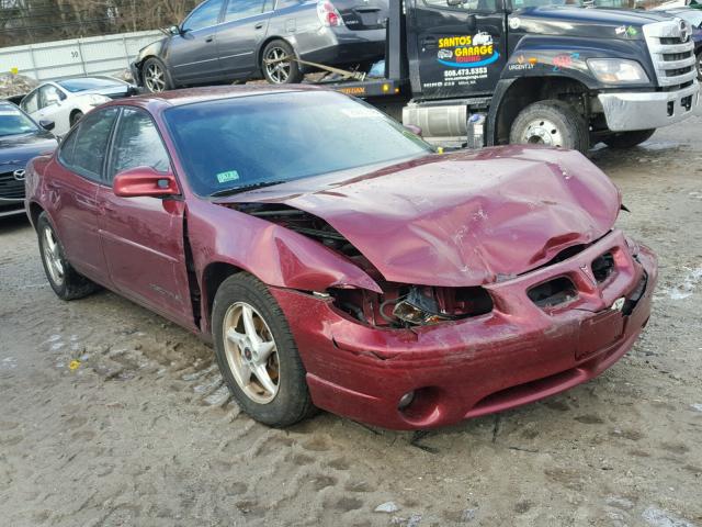 1G2WK52J12F286436 - 2002 PONTIAC GRAND PRIX RED photo 1