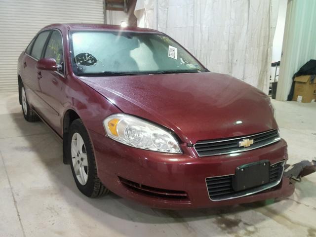 2G1WB58K969327639 - 2006 CHEVROLET IMPALA LS MAROON photo 1