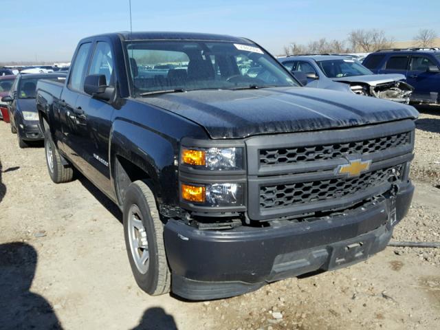 1GCRCPEH6EZ311084 - 2014 CHEVROLET SILVERADO BLACK photo 1