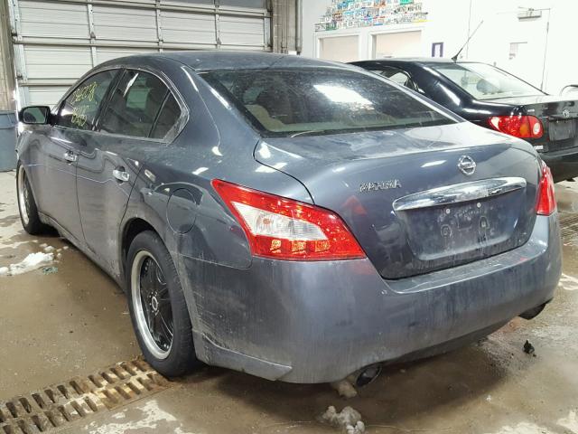 1N4AA5AP3AC855405 - 2010 NISSAN MAXIMA S GRAY photo 3