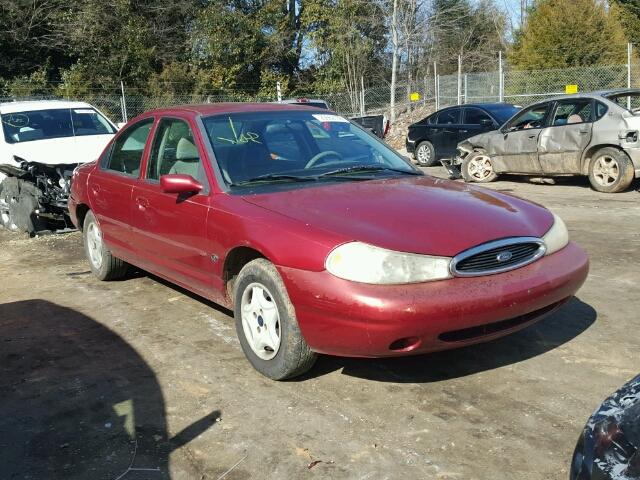 1FAFP6534XK115040 - 1999 FORD CONTOUR LX RED photo 1