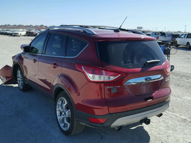 1FMCU0J93EUB84585 - 2014 FORD ESCAPE TIT RED photo 3