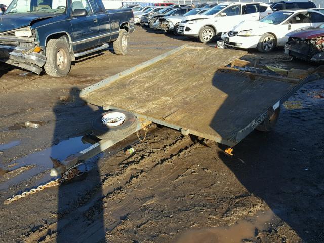 TRA1LER23662708 - 1990 ALLOY TRAILER UTILITY BLACK photo 2