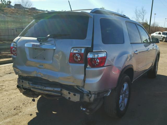 1GKER13727J116626 - 2007 GMC ACADIA SLE SILVER photo 4