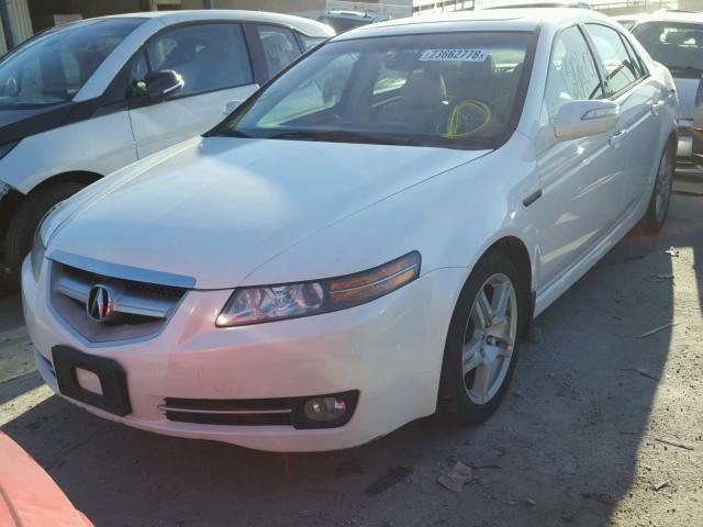 19UUA66288A029389 - 2008 ACURA TL WHITE photo 2