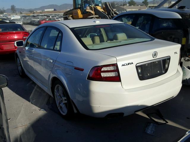 19UUA66288A029389 - 2008 ACURA TL WHITE photo 3