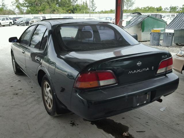 JN1CA21D1VM508181 - 1997 NISSAN MAXIMA GLE GREEN photo 3