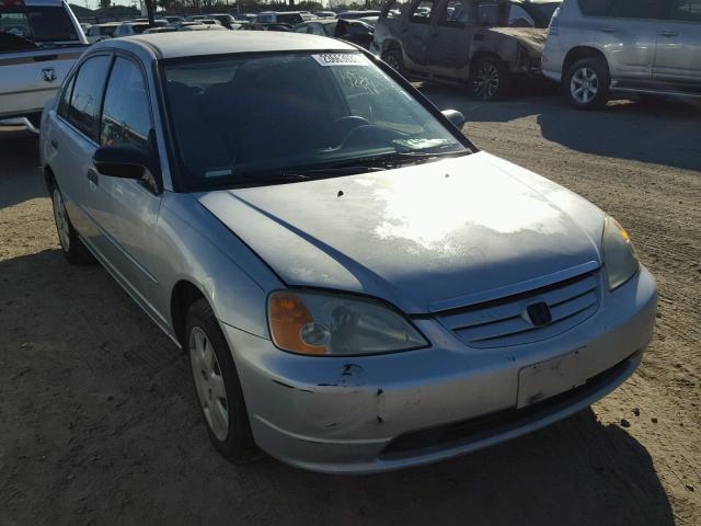 2HGES16591H575575 - 2001 HONDA CIVIC LX SILVER photo 1