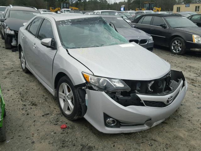 4T1BF1FKXDU257070 - 2013 TOYOTA CAMRY L SILVER photo 1