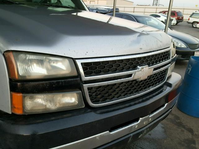 1GCHK23D76F237176 - 2006 CHEVROLET SILVERADO SILVER photo 10