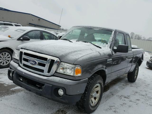 1FTYR15E59PA49721 - 2009 FORD RANGER SUP GRAY photo 2