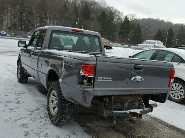 1FTYR15E59PA49721 - 2009 FORD RANGER SUP GRAY photo 3