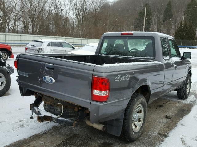 1FTYR15E59PA49721 - 2009 FORD RANGER SUP GRAY photo 4