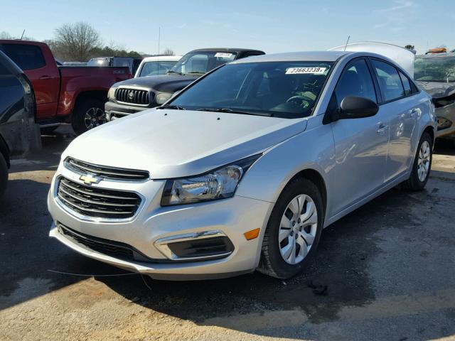 1G1PC5SH0G7135303 - 2016 CHEVROLET CRUZE LIMI SILVER photo 2