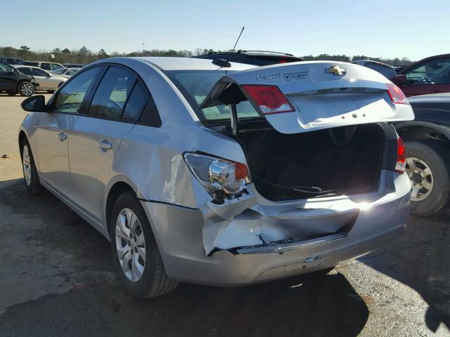 1G1PC5SH0G7135303 - 2016 CHEVROLET CRUZE LIMI SILVER photo 3