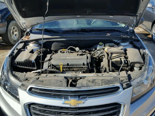 1G1PC5SH0G7135303 - 2016 CHEVROLET CRUZE LIMI SILVER photo 7