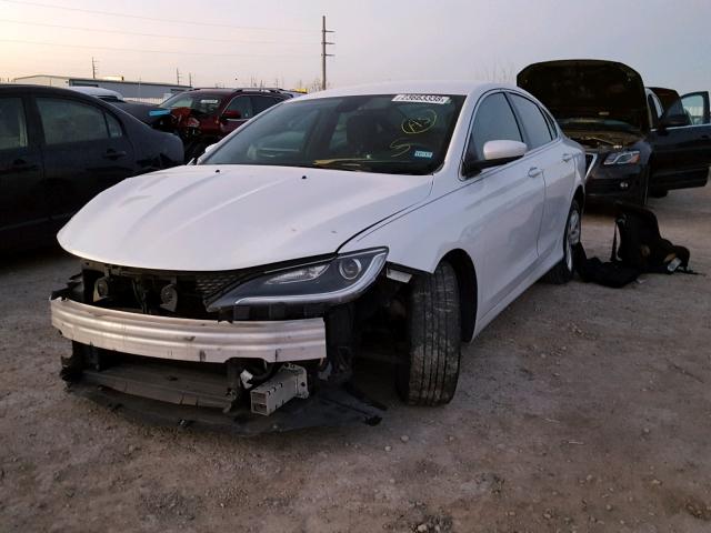 1C3CCCAB9FN649799 - 2015 CHRYSLER 200 LIMITE WHITE photo 2