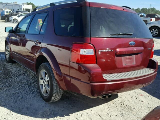 1FMZK03176GA47253 - 2006 FORD FREESTYLE RED photo 3