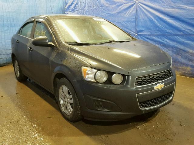 1G1JC5SH7F4170510 - 2015 CHEVROLET SONIC LT GRAY photo 1