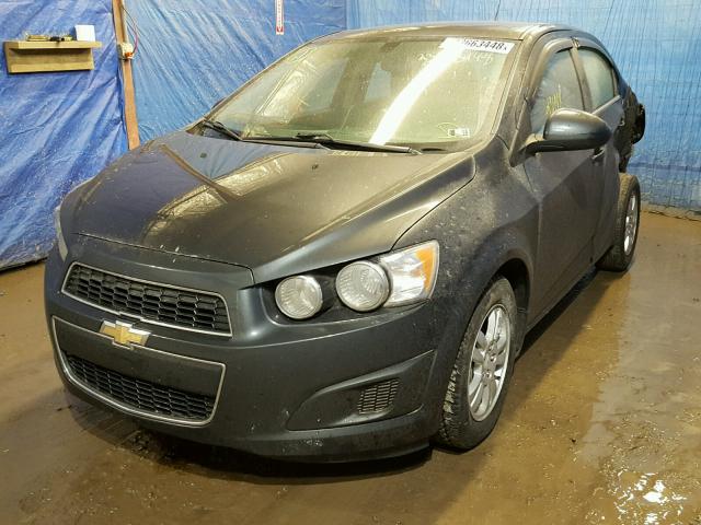 1G1JC5SH7F4170510 - 2015 CHEVROLET SONIC LT GRAY photo 2