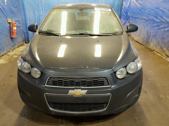 1G1JC5SH7F4170510 - 2015 CHEVROLET SONIC LT GRAY photo 9