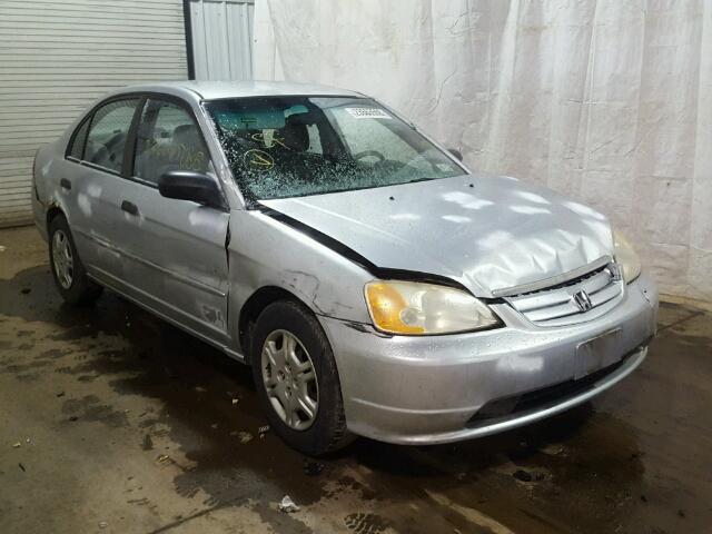 2HGES16501H500747 - 2001 HONDA CIVIC LX SILVER photo 1