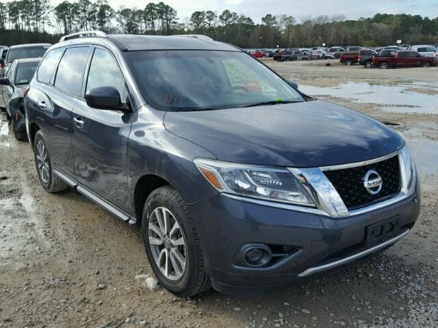 5N1AR2MN2DC626838 - 2013 NISSAN PATHFINDER GRAY photo 1