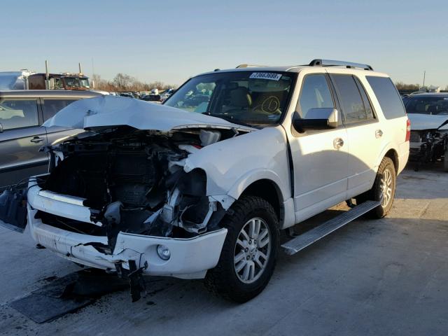 1FMJU2A50CEF41275 - 2012 FORD EXPEDITION WHITE photo 2