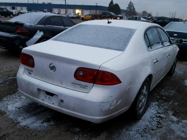 1G4HD57227U112454 - 2007 BUICK LUCERNE CX WHITE photo 4