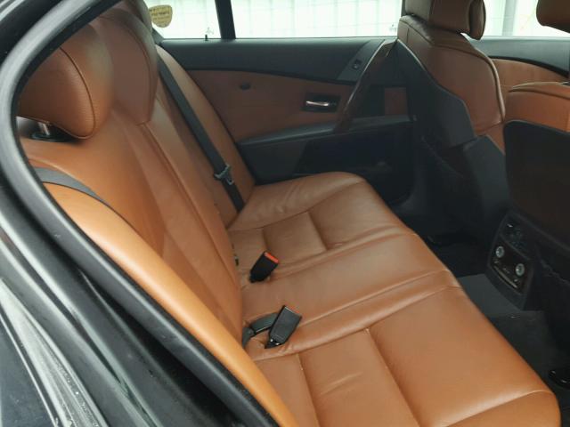 WBANF73527CU26377 - 2007 BMW 530 XI შავი ფოტო 6