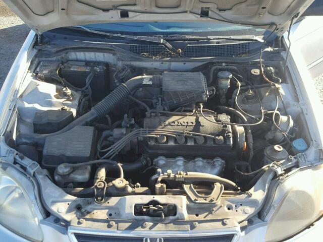 2HGEJ6500TH501793 - 1996 HONDA CIVIC LX SILVER photo 7