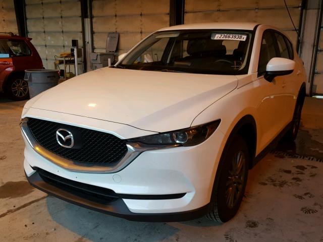 JM3KFABLXH0115180 - 2017 MAZDA CX-5 SPORT WHITE photo 2