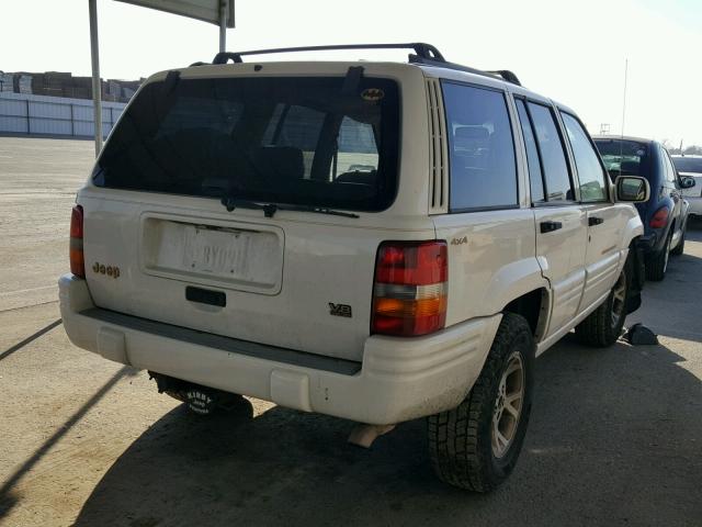 1J4GZ78Y8VC751287 - 1997 JEEP GRAND CHER WHITE photo 4