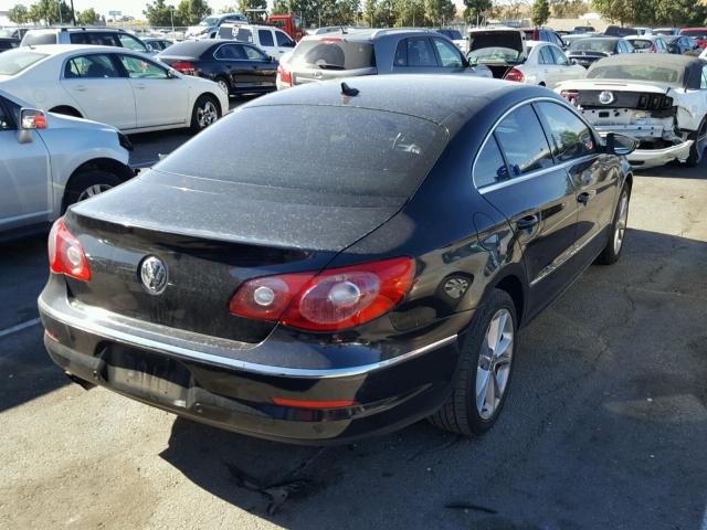 WVWHL73C89E511660 - 2009 VOLKSWAGEN CC LUXURY BLACK photo 4