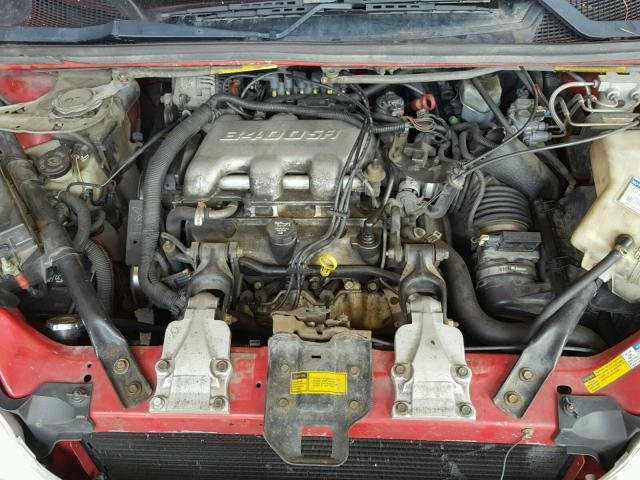 1GMDU03E7WD221878 - 1998 PONTIAC TRANS SPOR RED photo 7