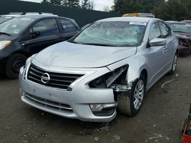 1N4AL3AP8FC100322 - 2015 NISSAN ALTIMA 2.5 SILVER photo 2