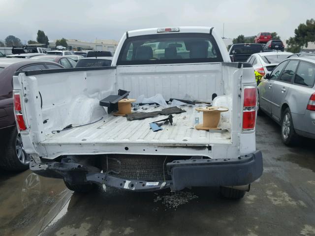 1FTMF1CM6DKD97258 - 2013 FORD F150 WHITE photo 6