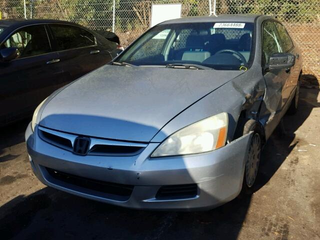 1HGCM56126A092277 - 2006 HONDA ACCORD VAL SILVER photo 2