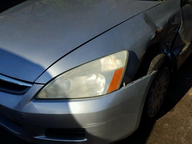 1HGCM56126A092277 - 2006 HONDA ACCORD VAL SILVER photo 9