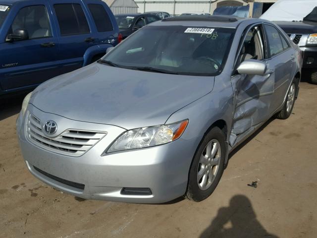 4T1BE46K87U097067 - 2007 TOYOTA CAMRY NEW SILVER photo 2