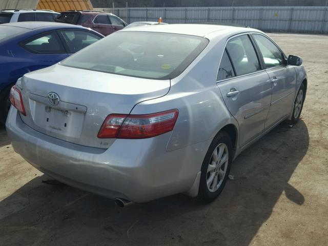 4T1BE46K87U097067 - 2007 TOYOTA CAMRY NEW SILVER photo 4