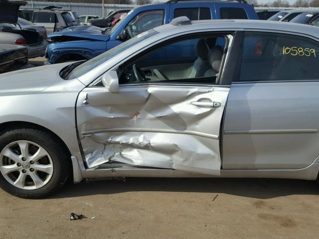 4T1BE46K87U097067 - 2007 TOYOTA CAMRY NEW SILVER photo 9