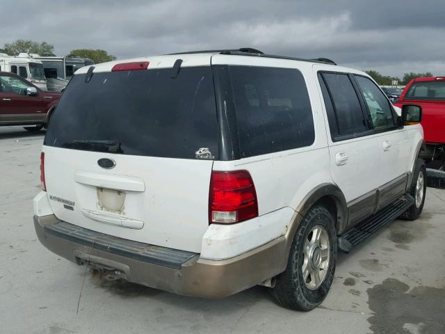 1FMFU17L93LB46643 - 2003 FORD EXPEDITION WHITE photo 4