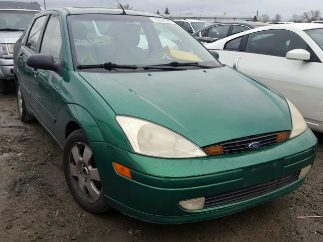 1FAHP38342W156966 - 2002 FORD FOCUS ZTS GREEN photo 1