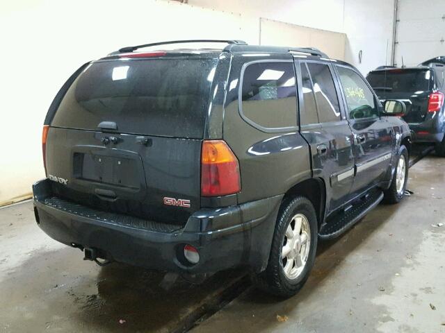 1GKDT13S642100694 - 2004 GMC ENVOY BLACK photo 4