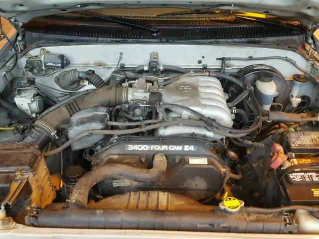 5TEWN72N43Z178415 - 2003 TOYOTA TACOMA XTR SILVER photo 7