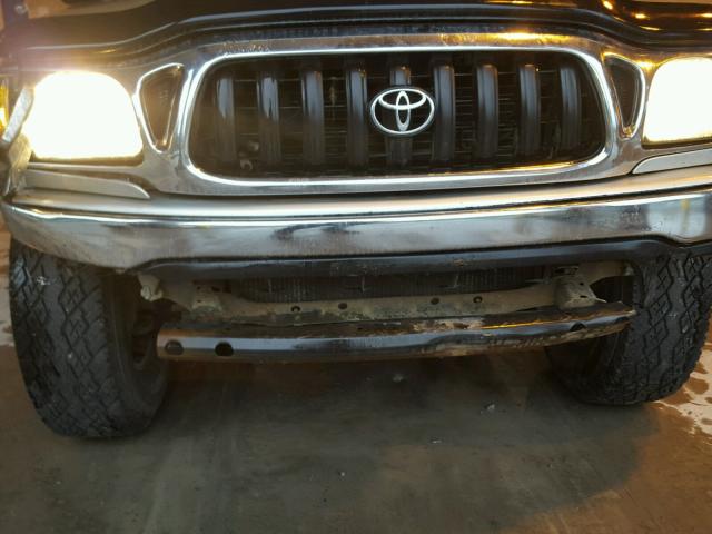 5TEWN72N43Z178415 - 2003 TOYOTA TACOMA XTR SILVER photo 9