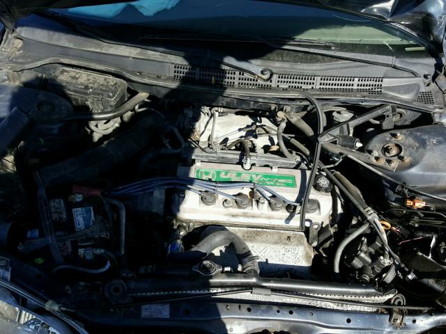 1HGCG3270YA000060 - 2000 HONDA ACCORD EX BLUE photo 7