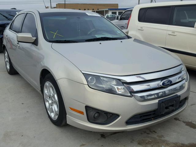 3FAHP0HG3AR379311 - 2010 FORD FUSION SE CREAM photo 1