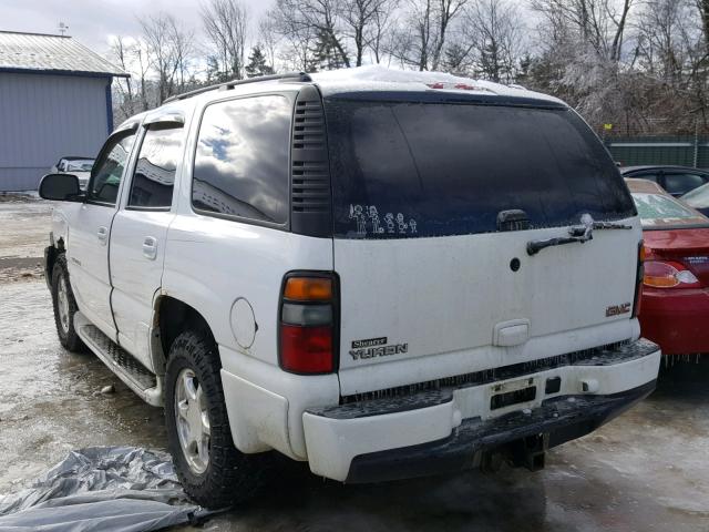 1GKEK63U26J129320 - 2006 GMC YUKON DENA WHITE photo 3